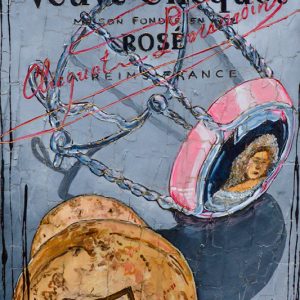 Tableau Nathalie Chiasson - La vie en rosé