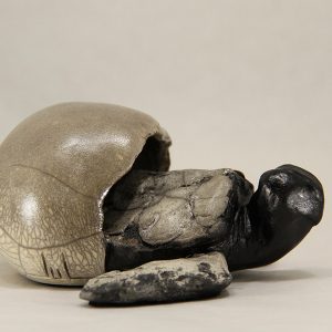 Sculpture Julie Lambert - Coucou mon coco