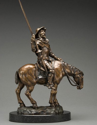 Sculpture Denis Douville - Don Quichotte