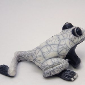 Sculpture Julie Lambert - Le roi grenouille