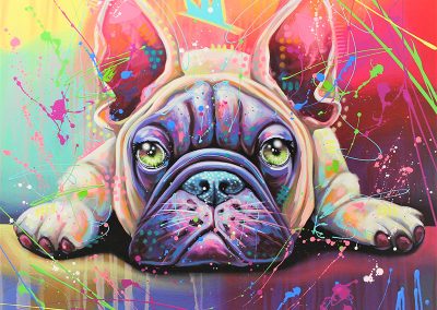 Tableau Andrea Marquis - Frenchie love