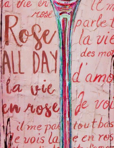 Tableau Nathalie Chiasson - Rose all day