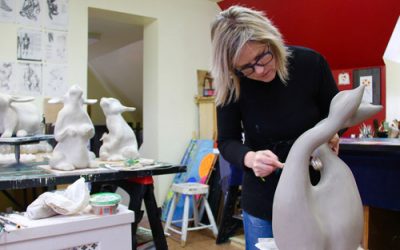 LES VITRINES S’ANIMENT : Sculpteur Julie Lambert