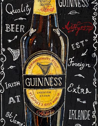 Tableau Nathalie Chiasson - Irish Guinness