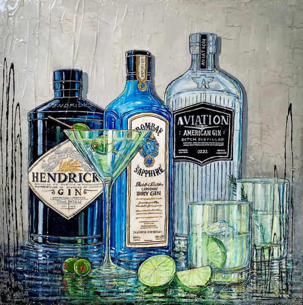 Tableau Nathalie Chiasson - Incontournables gins