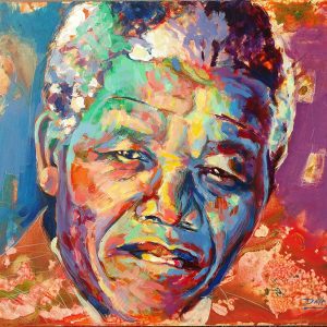 Tableau Dave Martin - Le grand Mandela