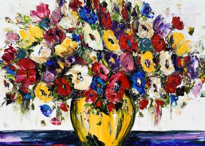 Tableau Karina Kelly - Pourquoi ne pas offrir des fleurs