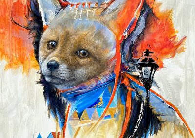 Tableau Claude Thivierge - Super fox