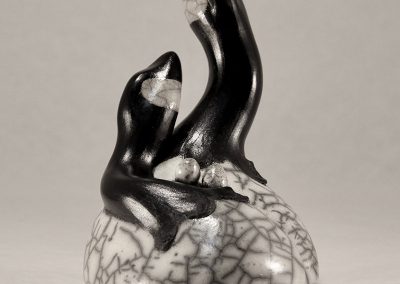 Sculpture Julie Lambert - L'étreinte