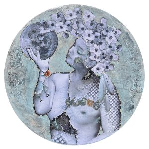Tableau Geneviève Ricard - La face cachée de ta lune