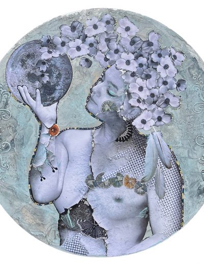 Tableau Geneviève Ricard - La face cachée de ta lune