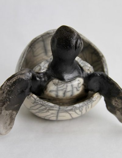Sculpture Julie Lambert - Dans le sable chaud