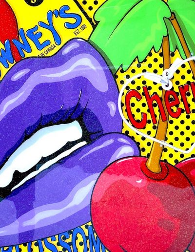 Tableau Sylvain Prévost - Oh my cherry