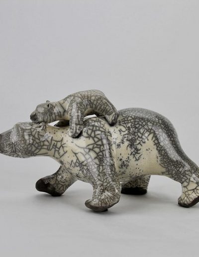 Sculpture Julie Lambert - Suivre la lune