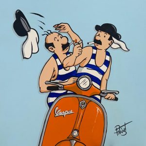 Tableau Sylvain Prévost - Dupont et Dupond