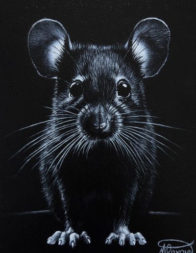 Tableau Nancy Lavoie - La petite rebelle