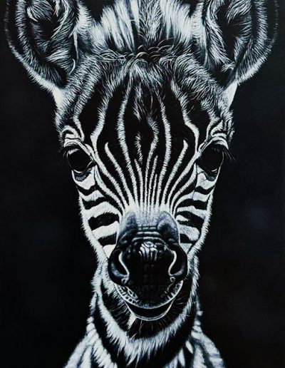 Tableau Nancy Lavoie - L’âme zébrée