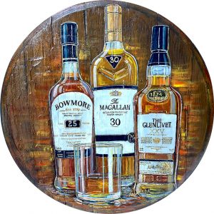 Tableau Nathalie Chiasson - Trilogie vintage