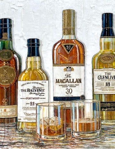 Tableau Nathalie Chiasson - Scotchs de ma réserve
