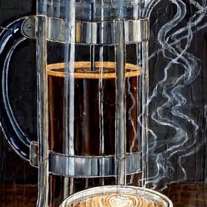 Tableau Nathalie Chiasson - Coffee moments