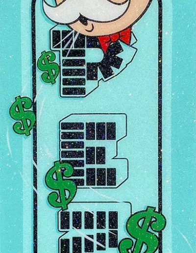 Tableau Sylvain Prévost - Monopoly, la balade en voiture