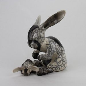 Sculpture Julie Lambert - Jasmin et son papa