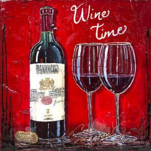 Tableau Nathalie Chiasson - L'appel du rouge