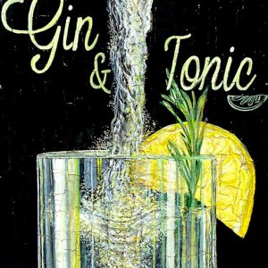 Tableau Nathalie Chiasson - L'art du Gin