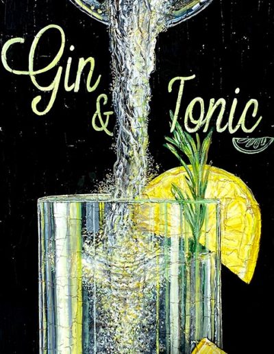 Tableau Nathalie Chiasson - L'art du Gin
