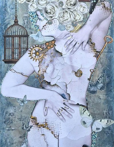 Tableau Geneviève Ricard - La porte des oubliettes