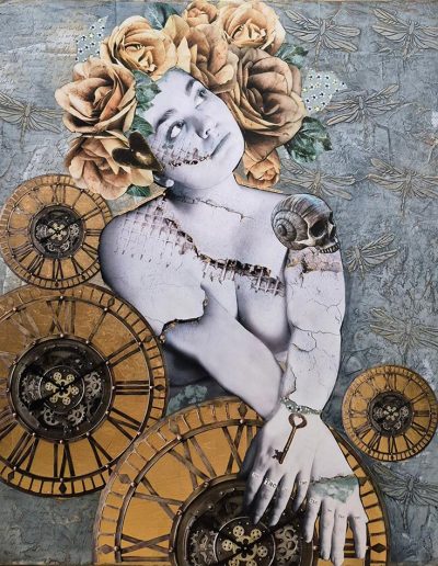 Tableau Geneviève Ricard - Le temps scintille
