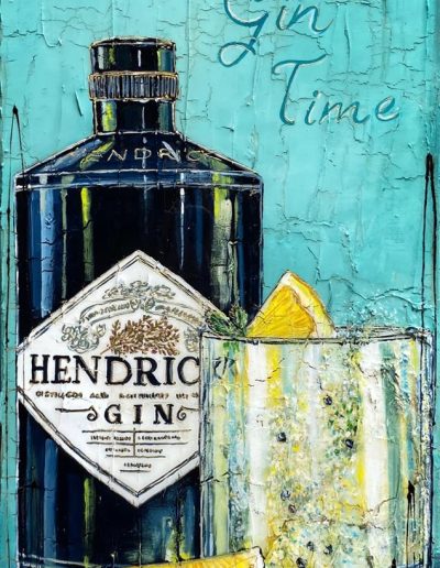 Tableau Nathalie Chiasson - L'instant Gin